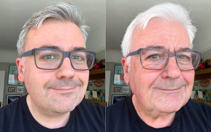 تغییر چهره و پیر کردن افراد با استفاده از اپلیکیشن فیس اپ